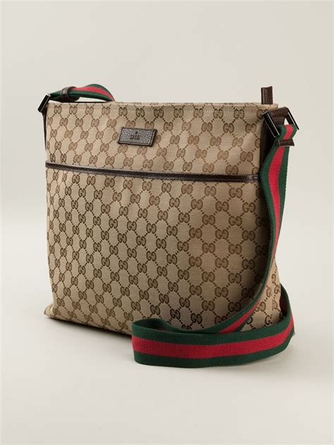 gucci saddle leather crossbody bag|authentic gucci crossbody bag.